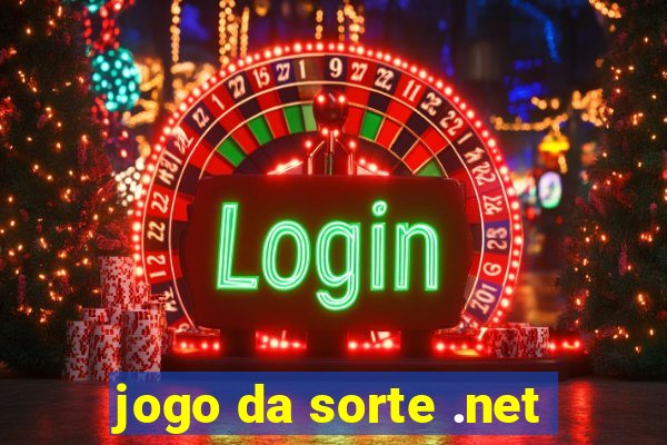 jogo da sorte .net